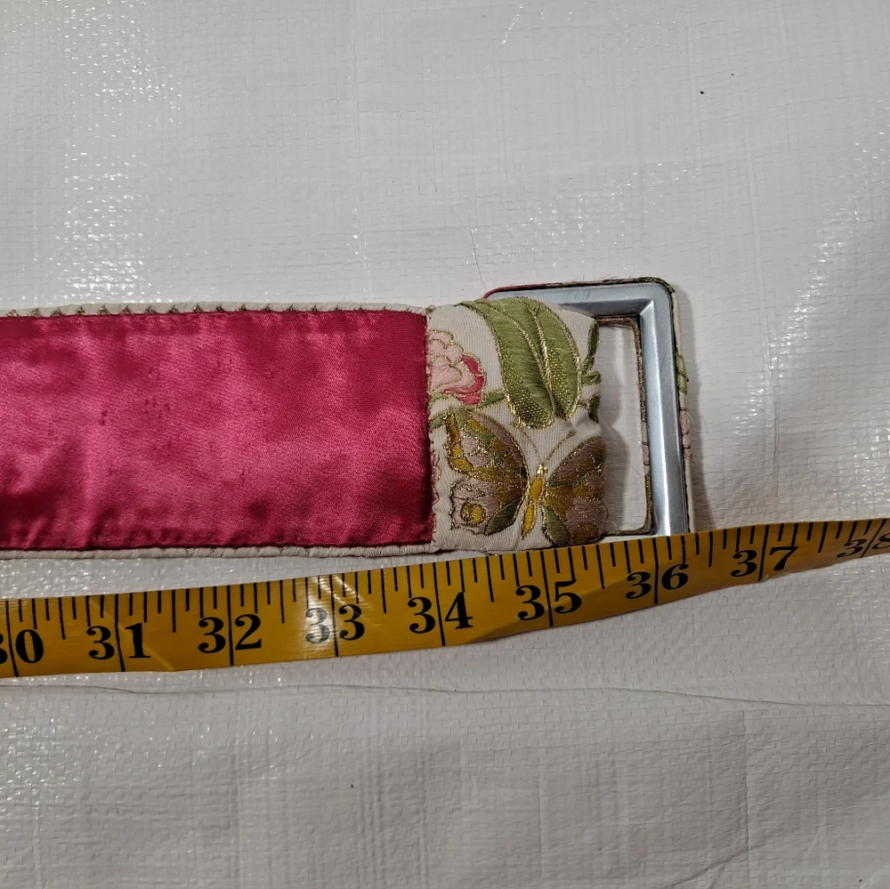 Vintage Silk Fabric Belt